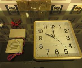 Escape room prop customized:  Clock prop